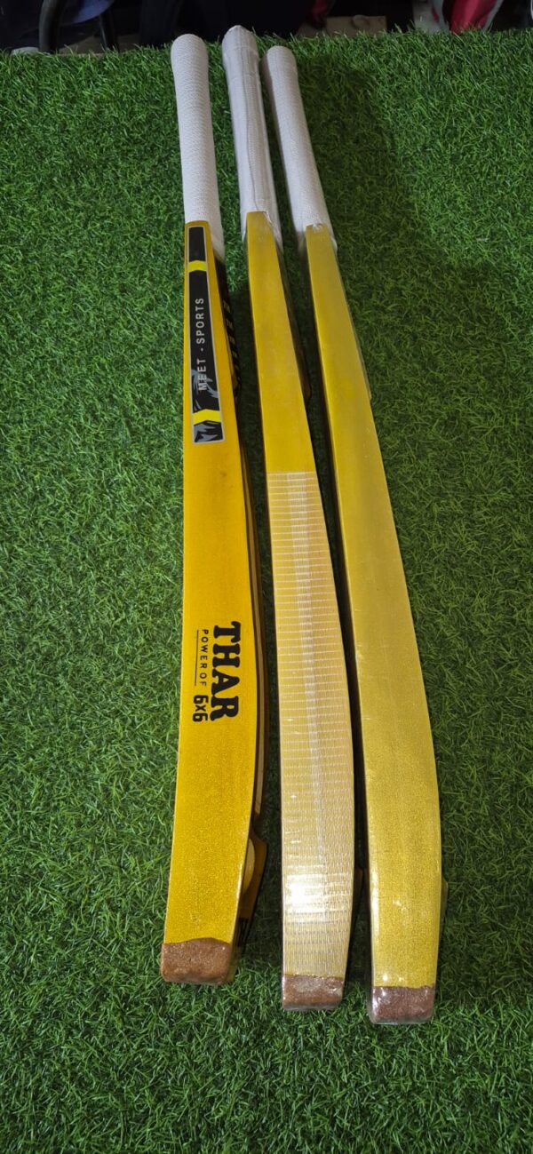THAR Kashmir Willow Tennis Cricket Bat pack f 20 Piece