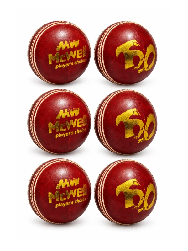 MW T-20  RED Leather ball pack of 12 pc balls